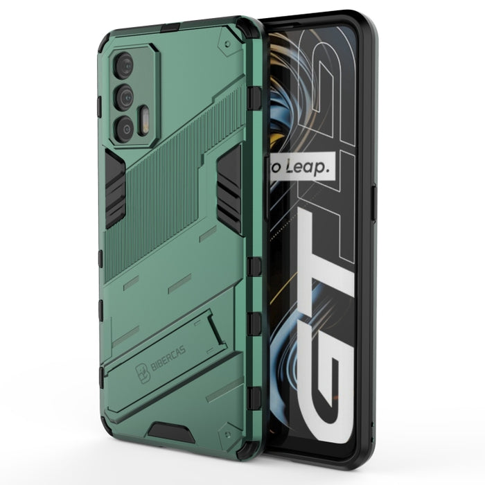 Punk Armor 2 en 1 PC + TPU Estuche a prueba de golpes con soporte invisible, For OPPO Realme GT 5G, For Xiaomi Redmi Note 10