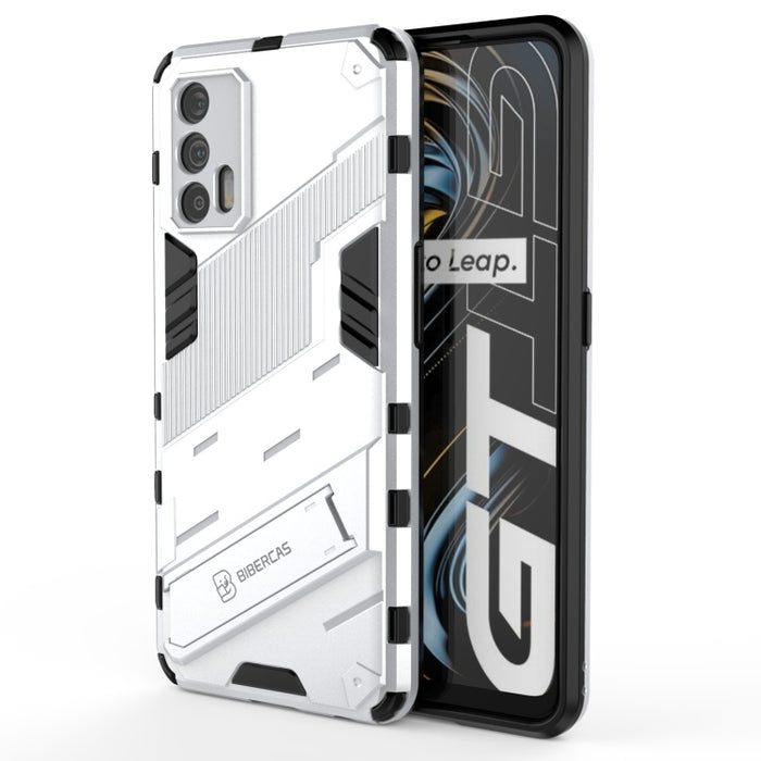 Punk Armor 2 en 1 PC + TPU Estuche a prueba de golpes con soporte invisible, For OPPO Realme GT 5G, For Xiaomi Redmi Note 10