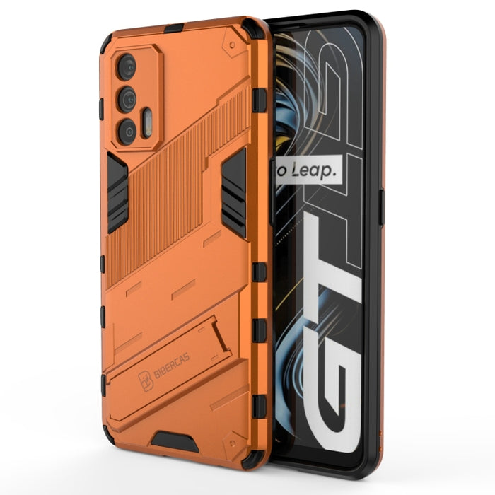 Punk Armor 2 en 1 PC + TPU Estuche a prueba de golpes con soporte invisible, For OPPO Realme GT 5G, For Xiaomi Redmi Note 10