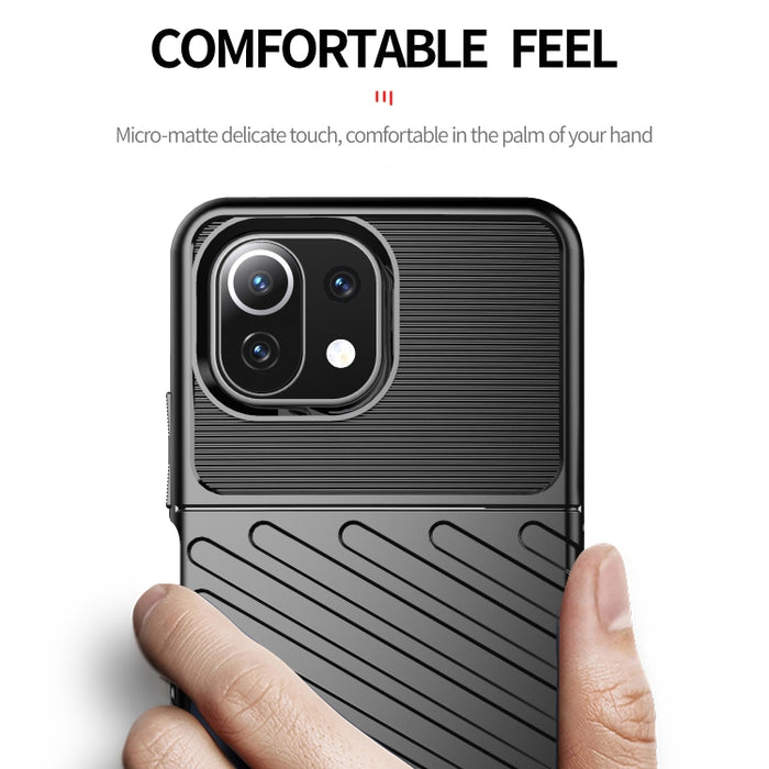 Estuche blando protector de TPU a prueba de golpes Thunderbolt, For Xiaomi Mi 10 Pro, For Xiaomi Mi 11 Lite, For OnePlus 9R