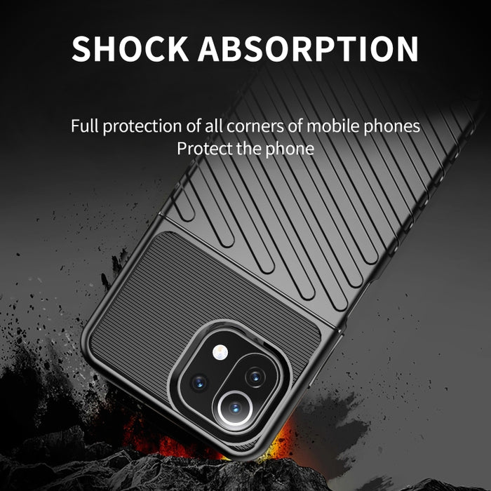 Estuche blando protector de TPU a prueba de golpes Thunderbolt, For Xiaomi Mi 10 Pro, For Xiaomi Mi 11 Lite, For OnePlus 9R