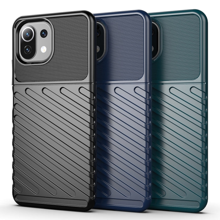 Estuche blando protector de TPU a prueba de golpes Thunderbolt, For Xiaomi Mi 10 Pro, For Xiaomi Mi 11 Lite, For OnePlus 9R