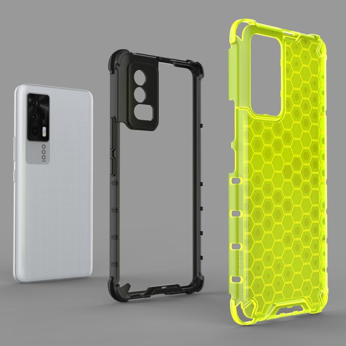 Estuche PC + TPU a prueba de golpes Honeycomb, For vivo iQOO Neo5, For Huawei P50, For Xiaomi Mi 11 Ultra, For OPPO A94, For OPPO Realme C20