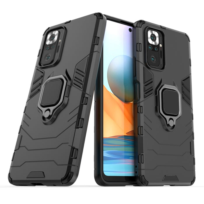 Funda protectora a prueba de golpes de PC + TPU con soporte de anillo magnético, For Xiaomi Redmi Note 10 Pro, For Xiaomi Mi 11 Ultra
