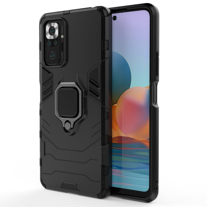 Funda protectora a prueba de golpes de PC + TPU con soporte de anillo magnético, For Xiaomi Redmi Note 10 Pro, For Xiaomi Mi 11 Ultra