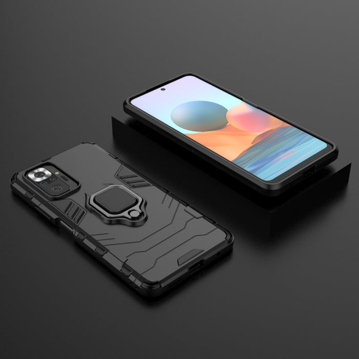 Funda protectora a prueba de golpes de PC + TPU con soporte de anillo magnético, For Xiaomi Redmi Note 10 Pro, For Xiaomi Mi 11 Ultra
