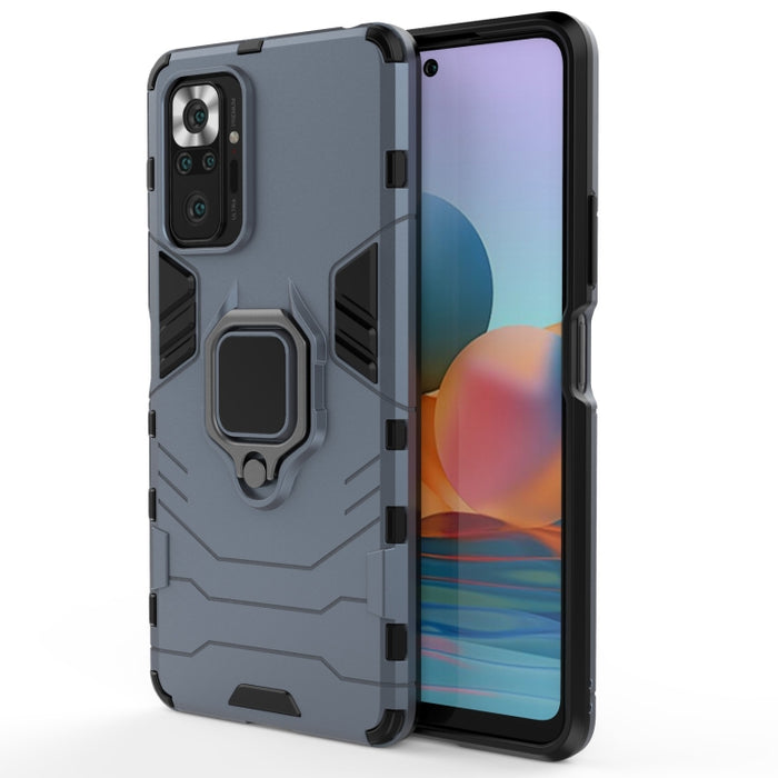 Funda protectora a prueba de golpes de PC + TPU con soporte de anillo magnético, For Xiaomi Redmi Note 10 Pro, For Xiaomi Mi 11 Ultra