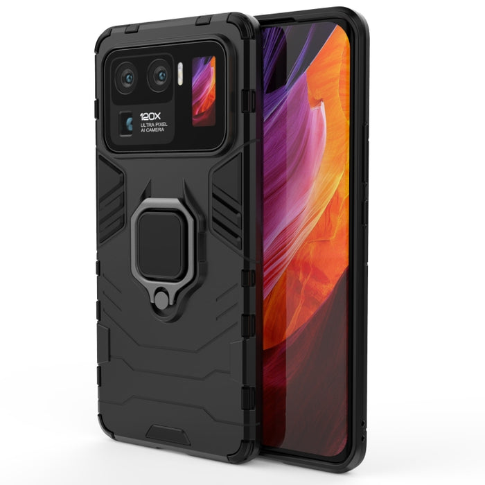 Funda protectora a prueba de golpes de PC + TPU con soporte de anillo magnético, For Xiaomi Redmi Note 10 Pro, For Xiaomi Mi 11 Ultra