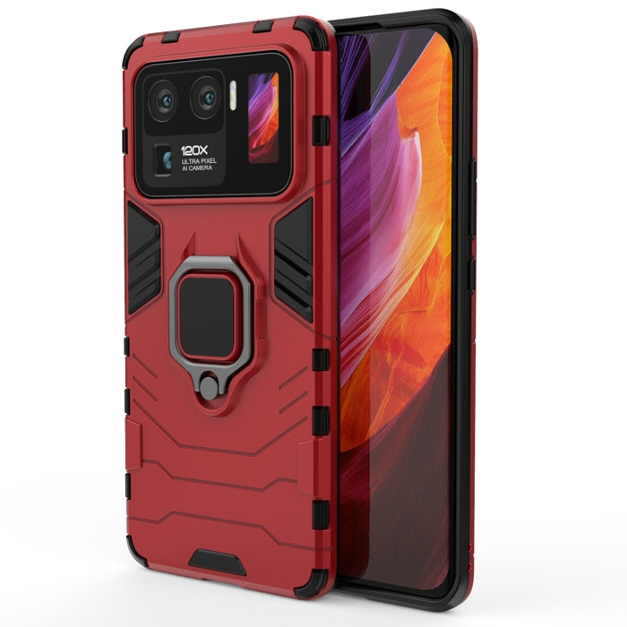 Funda protectora a prueba de golpes de PC + TPU con soporte de anillo magnético, For Xiaomi Redmi Note 10 Pro, For Xiaomi Mi 11 Ultra