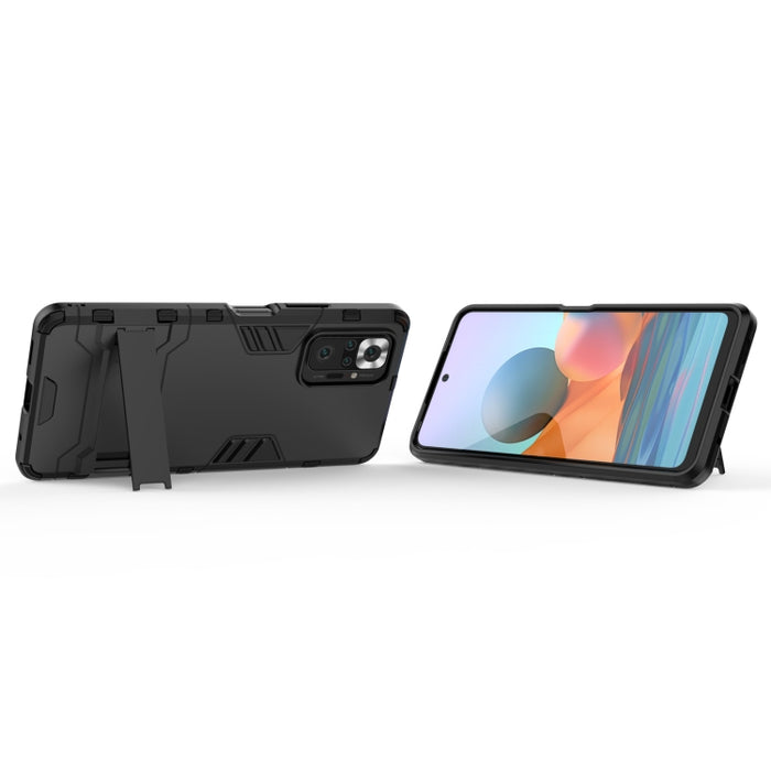 Funda protectora de PC + TPU a prueba de golpes con soporte oculto, For Xiaomi Redmi Note 10 Pro, For Xiaomi Mi 11 Ultra, For Huawei P50
