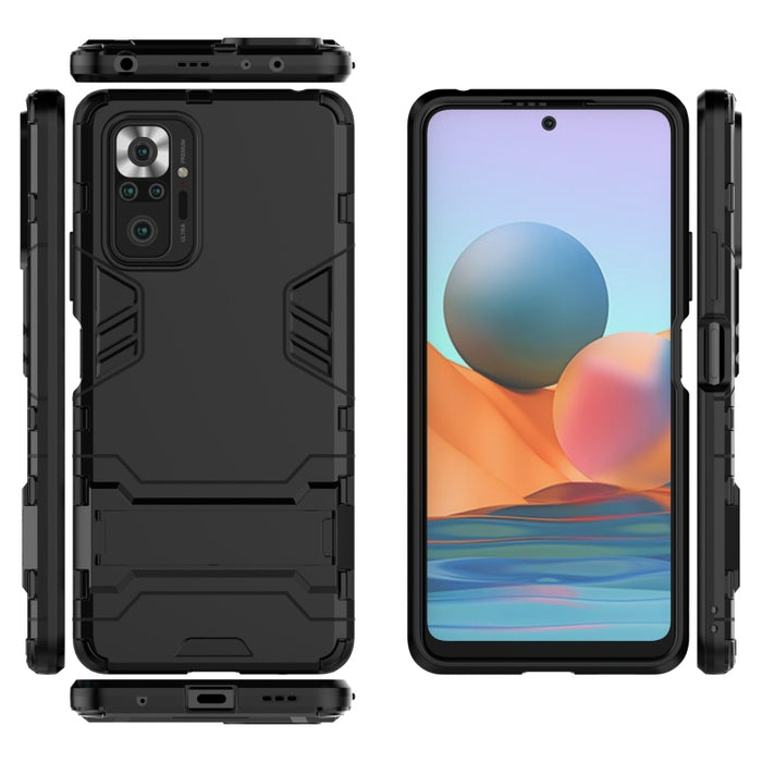 Funda protectora de PC + TPU a prueba de golpes con soporte oculto, For Xiaomi Redmi Note 10 Pro, For Xiaomi Mi 11 Ultra, For Huawei P50