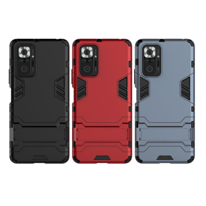 Funda protectora de PC + TPU a prueba de golpes con soporte oculto, For Xiaomi Redmi Note 10 Pro, For Xiaomi Mi 11 Ultra, For Huawei P50