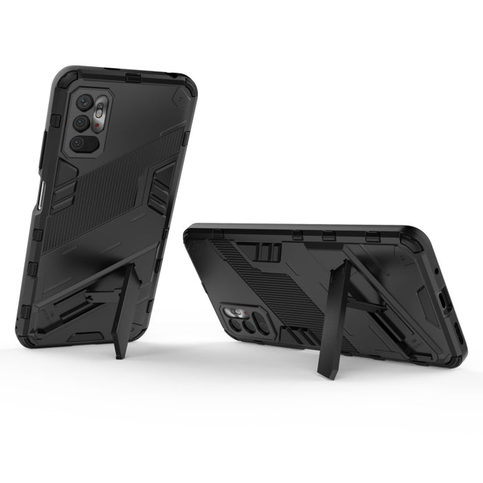Punk Armor 2 en 1 PC + TPU Estuche a prueba de golpes con soporte invisible, For Xiaomi Redmi Note 10 5G, For Xiaomi Redmi Note 10 Pro, For Xiaomi Mi 11 Ultra