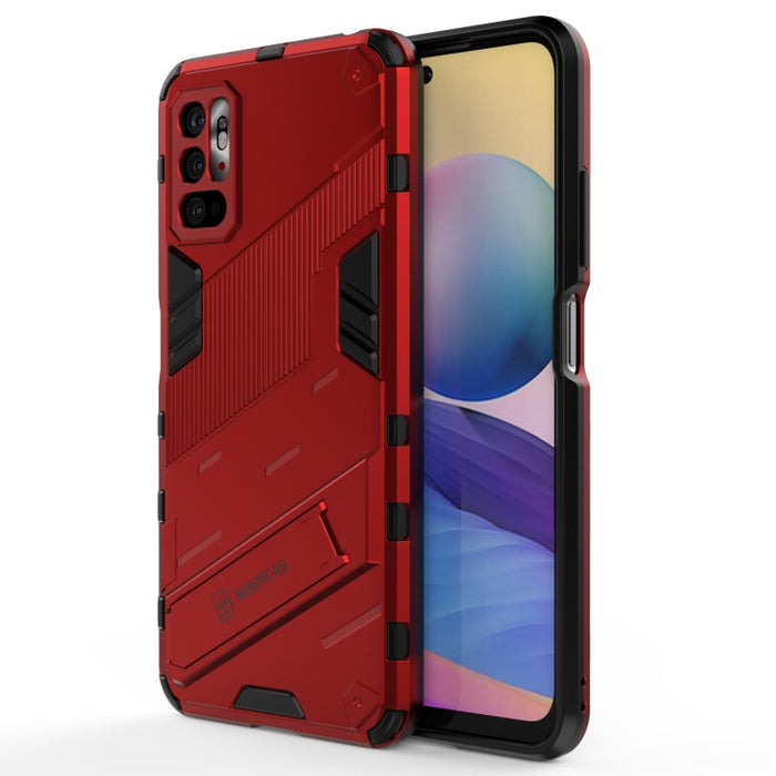 Punk Armor 2 en 1 PC + TPU Estuche a prueba de golpes con soporte invisible, For Xiaomi Redmi Note 10 5G, For Xiaomi Redmi Note 10 Pro, For Xiaomi Mi 11 Ultra