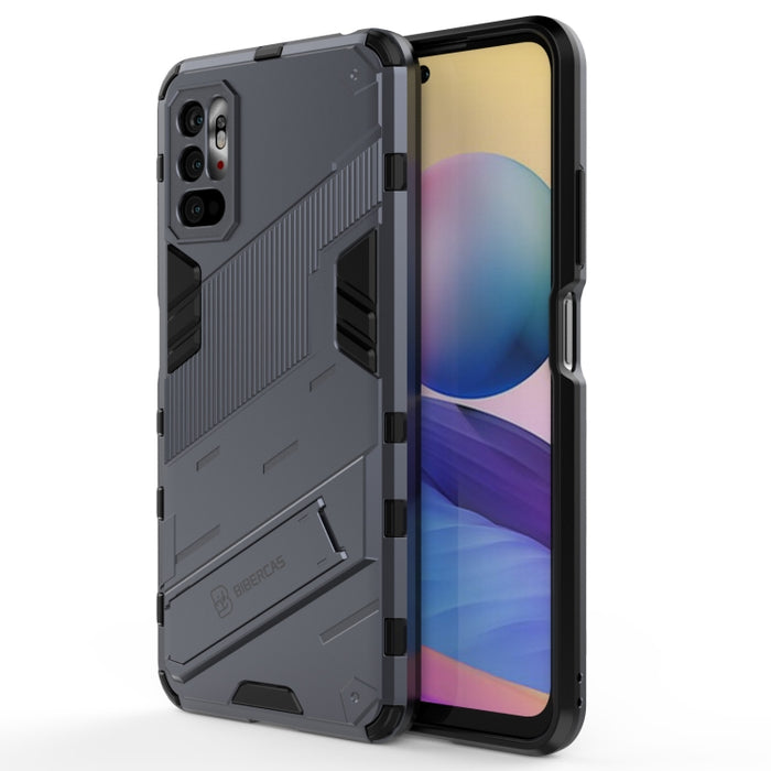 Punk Armor 2 en 1 PC + TPU Estuche a prueba de golpes con soporte invisible, For Xiaomi Redmi Note 10 5G, For Xiaomi Redmi Note 10 Pro, For Xiaomi Mi 11 Ultra