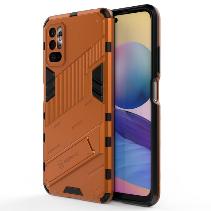 Punk Armor 2 en 1 PC + TPU Estuche a prueba de golpes con soporte invisible, For Xiaomi Redmi Note 10 5G, For Xiaomi Redmi Note 10 Pro, For Xiaomi Mi 11 Ultra
