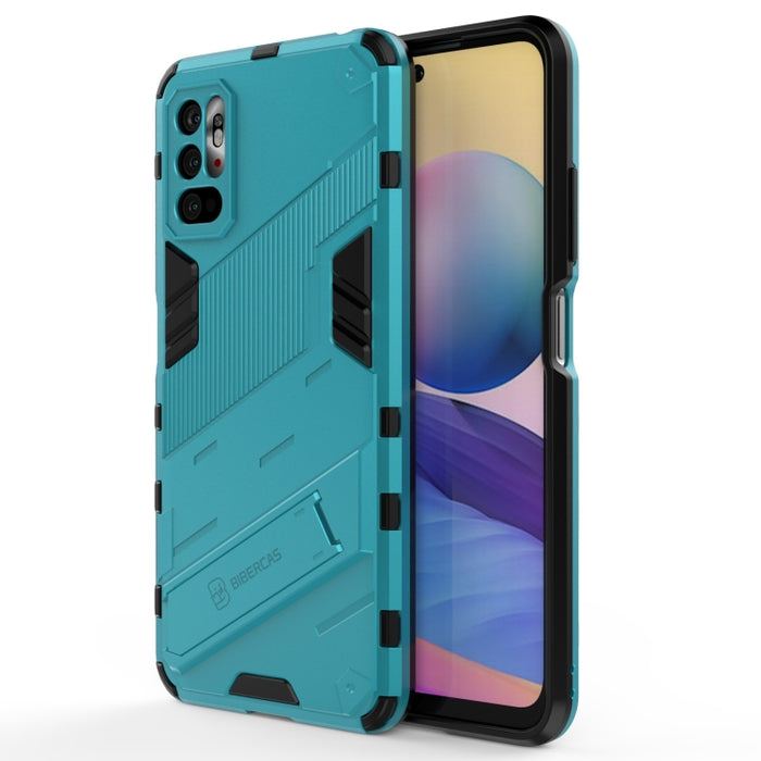Punk Armor 2 en 1 PC + TPU Estuche a prueba de golpes con soporte invisible, For Xiaomi Redmi Note 10 5G, For Xiaomi Redmi Note 10 Pro, For Xiaomi Mi 11 Ultra