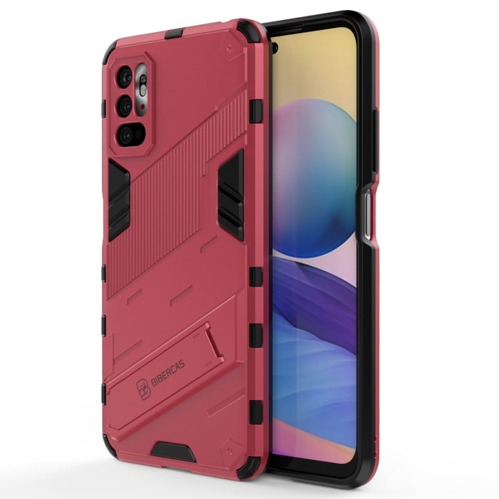 Punk Armor 2 en 1 PC + TPU Estuche a prueba de golpes con soporte invisible, For Xiaomi Redmi Note 10 5G, For Xiaomi Redmi Note 10 Pro, For Xiaomi Mi 11 Ultra