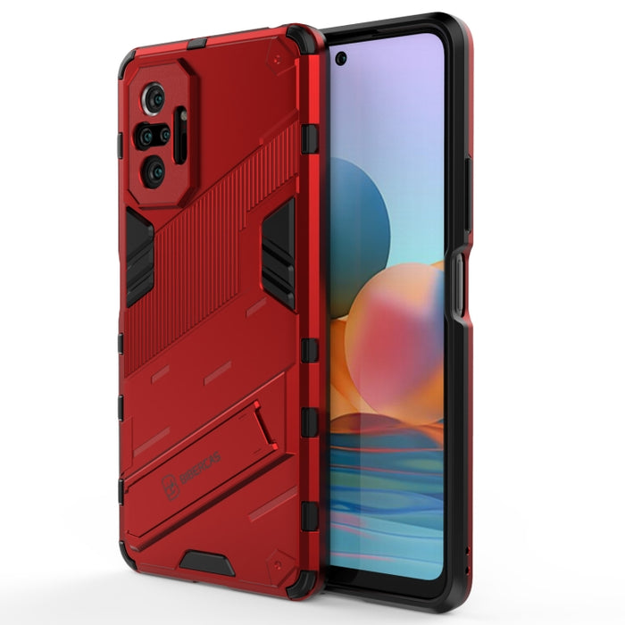 Punk Armor 2 en 1 PC + TPU Estuche a prueba de golpes con soporte invisible, For Xiaomi Redmi Note 10 5G, For Xiaomi Redmi Note 10 Pro, For Xiaomi Mi 11 Ultra