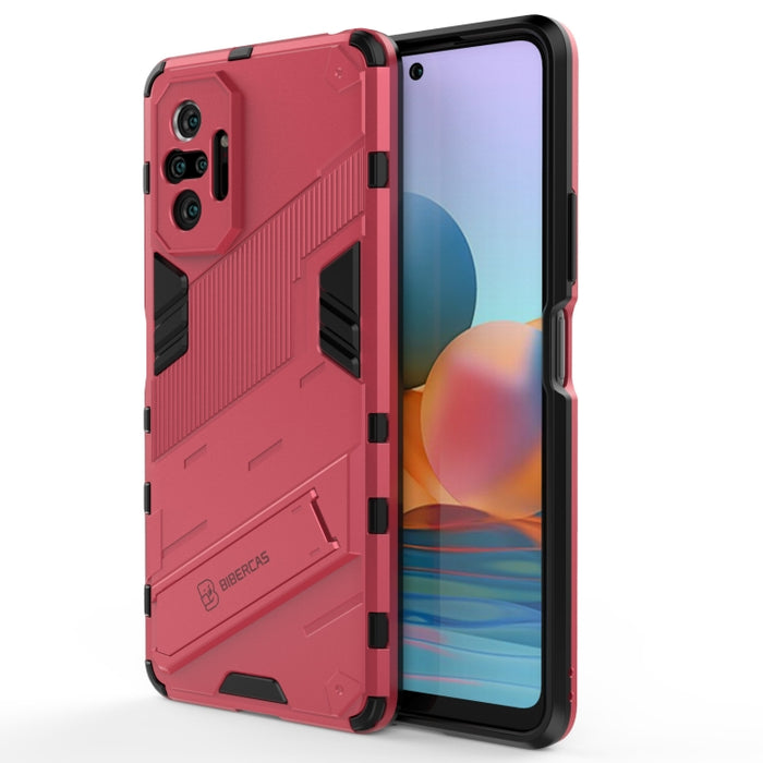 Punk Armor 2 en 1 PC + TPU Estuche a prueba de golpes con soporte invisible, For Xiaomi Redmi Note 10 5G, For Xiaomi Redmi Note 10 Pro, For Xiaomi Mi 11 Ultra