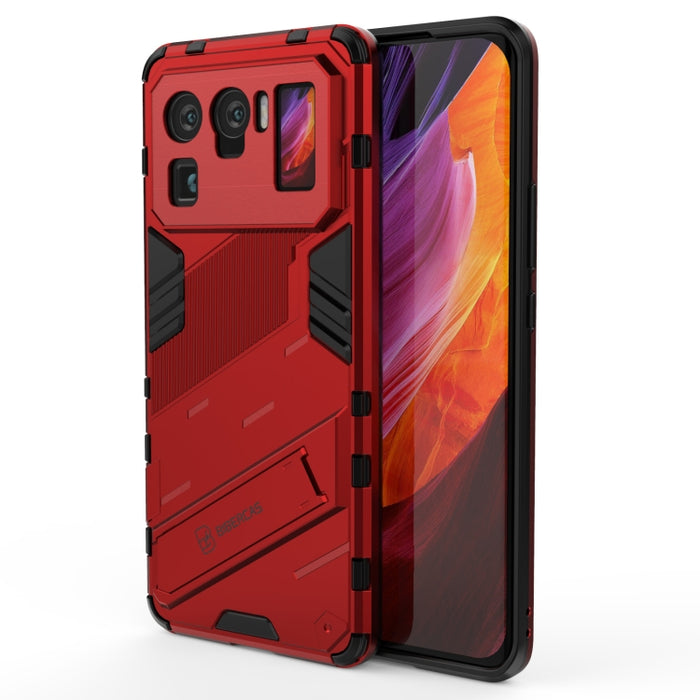 Punk Armor 2 en 1 PC + TPU Estuche a prueba de golpes con soporte invisible, For Xiaomi Redmi Note 10 5G, For Xiaomi Redmi Note 10 Pro, For Xiaomi Mi 11 Ultra