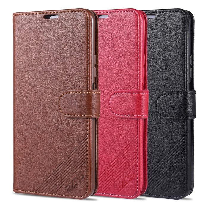 AZNS Estuche de cuero con tapa horizontal con textura de piel de oveja con soporte y ranuras para tarjetas y billetera, For Xiaomi Mi 10T 5G, For Xiaomi Mi 10T Pro 5G, For Xiaomi Redmi K30S