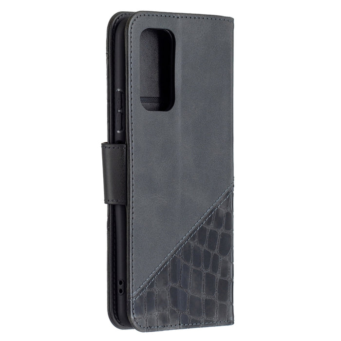 Funda de cuero PU con tapa horizontal y textura de cocodrilo a juego con billetera, soporte y ranuras para tarjetas, For Nokia C1 Plus, For Xiaomi Redmi Note 10 Pro, For Huawei P50 Pro, For Huawei P50
