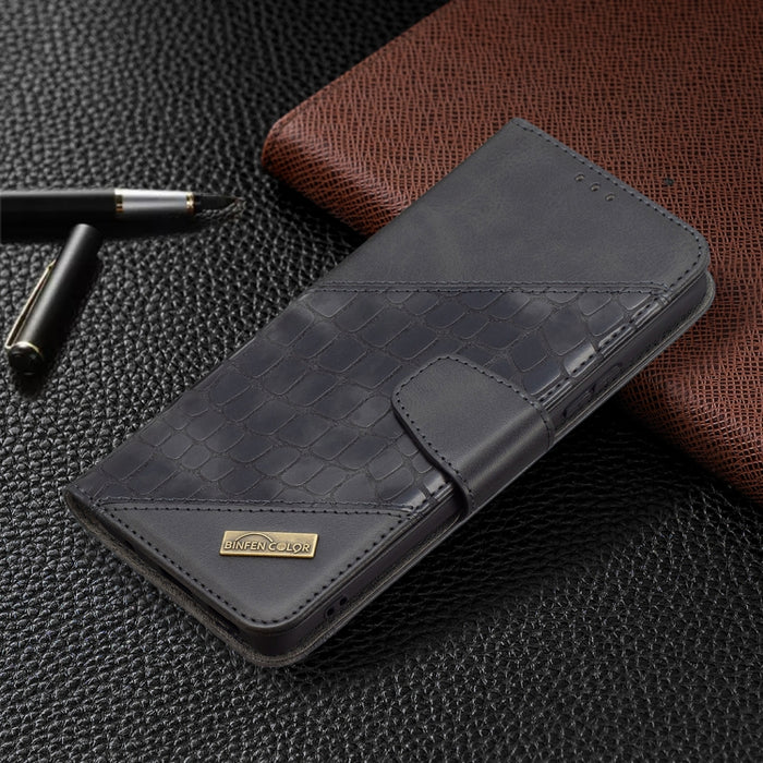 Funda de cuero PU con tapa horizontal y textura de cocodrilo a juego con billetera, soporte y ranuras para tarjetas, For Nokia C1 Plus, For Xiaomi Redmi Note 10 Pro, For Huawei P50 Pro, For Huawei P50