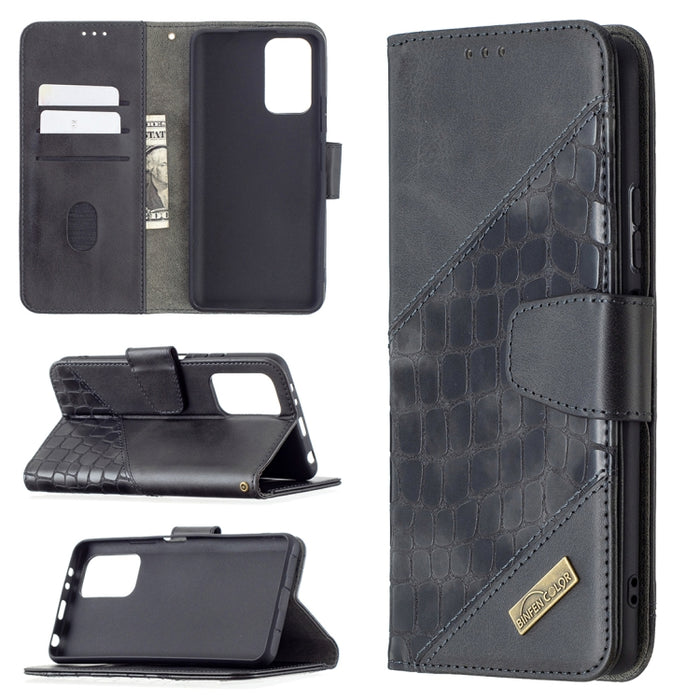 Funda de cuero PU con tapa horizontal y textura de cocodrilo a juego con billetera, soporte y ranuras para tarjetas, For Nokia C1 Plus, For Xiaomi Redmi Note 10 Pro, For Huawei P50 Pro, For Huawei P50