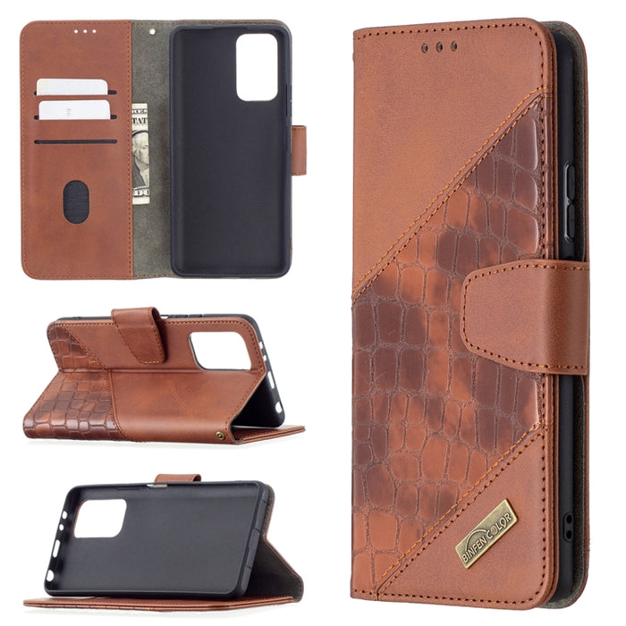 Funda de cuero PU con tapa horizontal y textura de cocodrilo a juego con billetera, soporte y ranuras para tarjetas, For Nokia C1 Plus, For Xiaomi Redmi Note 10 Pro, For Huawei P50 Pro, For Huawei P50
