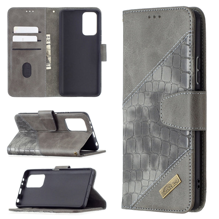 Funda de cuero PU con tapa horizontal y textura de cocodrilo a juego con billetera, soporte y ranuras para tarjetas, For Nokia C1 Plus, For Xiaomi Redmi Note 10 Pro, For Huawei P50 Pro, For Huawei P50
