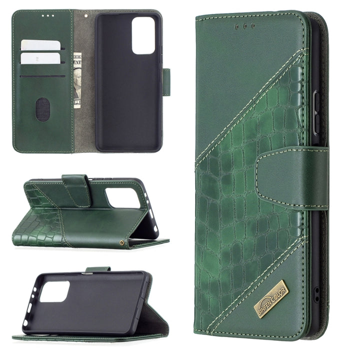 Funda de cuero PU con tapa horizontal y textura de cocodrilo a juego con billetera, soporte y ranuras para tarjetas, For Nokia C1 Plus, For Xiaomi Redmi Note 10 Pro, For Huawei P50 Pro, For Huawei P50