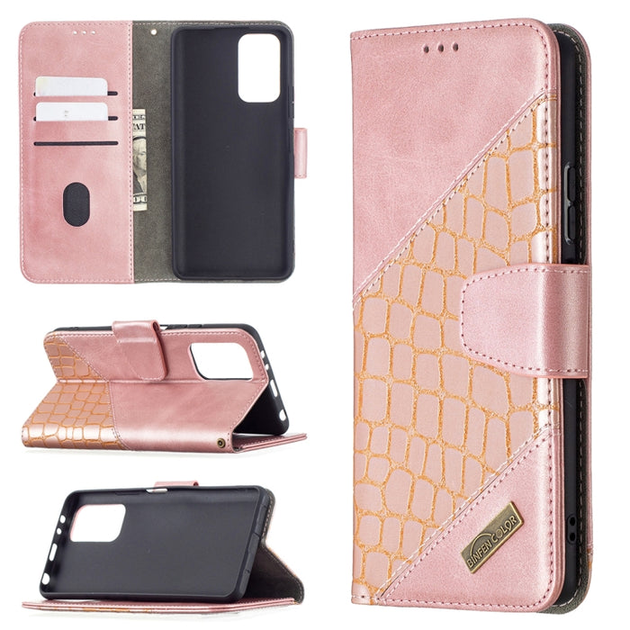 Funda de cuero PU con tapa horizontal y textura de cocodrilo a juego con billetera, soporte y ranuras para tarjetas, For Nokia C1 Plus, For Xiaomi Redmi Note 10 Pro, For Huawei P50 Pro, For Huawei P50