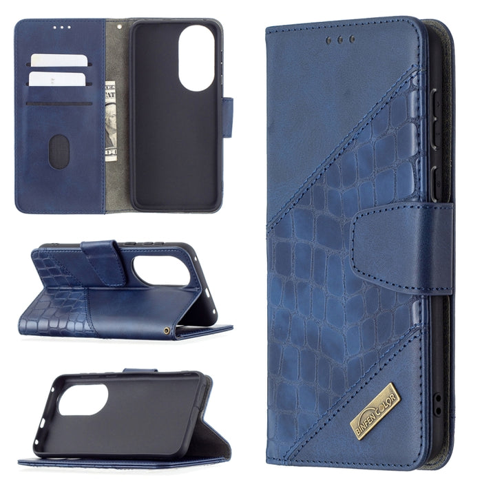 Funda de cuero PU con tapa horizontal y textura de cocodrilo a juego con billetera, soporte y ranuras para tarjetas, For Nokia C1 Plus, For Xiaomi Redmi Note 10 Pro, For Huawei P50 Pro, For Huawei P50