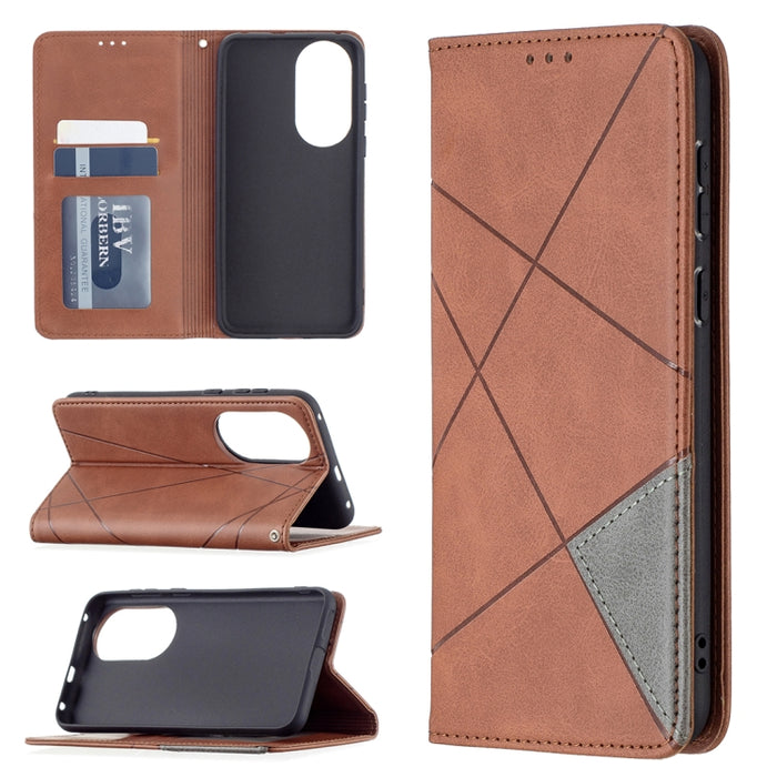 Estuche de cuero magnético con tapa horizontal con textura de rombos con soporte y ranuras para tarjetas, For Xiaomi Redmi Note 10 Pro, For Huawei P50 Pro, For Huawei P50, For Samsung Galaxy A02, For Nokia C1 Plus
