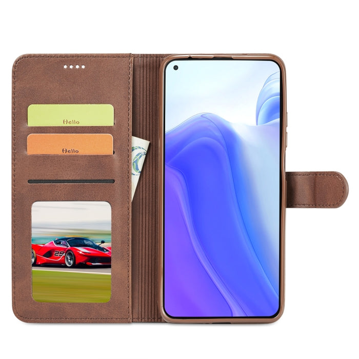 Para Xiaomi Redmi Note 10 / Note 10S LC.IMEEKE Funda de cuero con tapa horizontal con textura de becerro con soporte, ranuras para tarjetas y billetera, For Xiaomi Redmi Note 10 / Note 10S