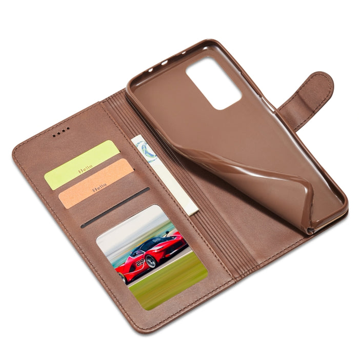 Para Xiaomi Redmi Note 10 / Note 10S LC.IMEEKE Funda de cuero con tapa horizontal con textura de becerro con soporte, ranuras para tarjetas y billetera, For Xiaomi Redmi Note 10 / Note 10S