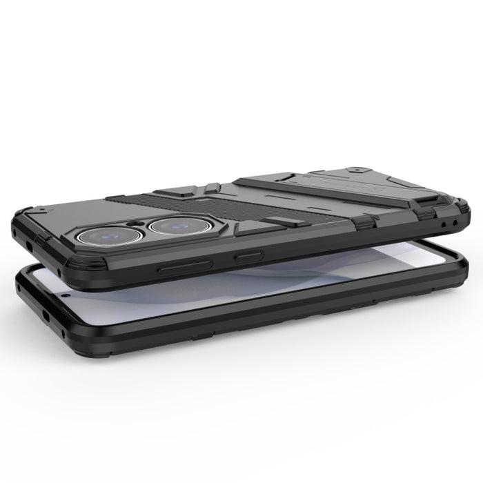 Punk Armor 2 en 1 PC + TPU Estuche a prueba de golpes con soporte invisible, For Huawei P50, For Huawei P50 Pro, For Xiaomi Mi 11 Ultra