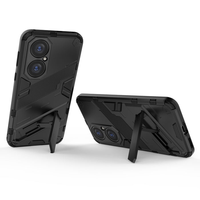 Punk Armor 2 en 1 PC + TPU Estuche a prueba de golpes con soporte invisible, For Huawei P50, For Huawei P50 Pro, For Xiaomi Mi 11 Ultra