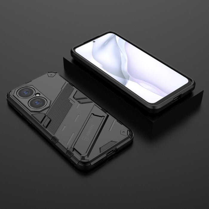 Punk Armor 2 en 1 PC + TPU Estuche a prueba de golpes con soporte invisible, For Huawei P50, For Huawei P50 Pro, For Xiaomi Mi 11 Ultra
