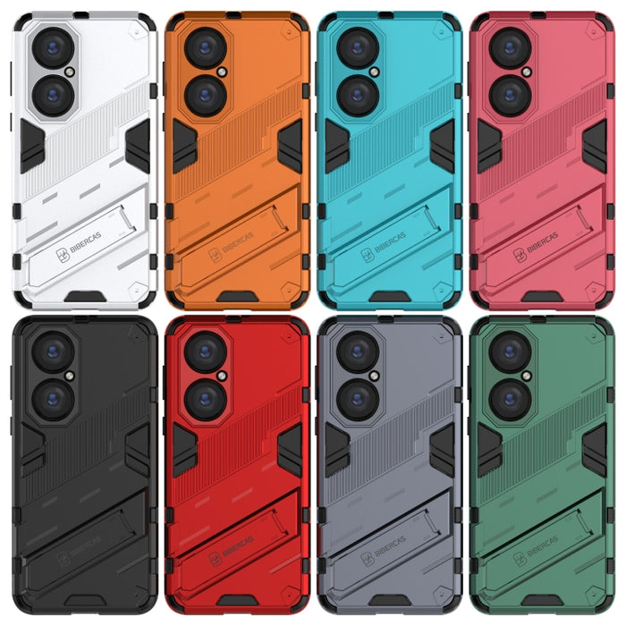 Punk Armor 2 en 1 PC + TPU Estuche a prueba de golpes con soporte invisible, For Huawei P50, For Huawei P50 Pro, For Xiaomi Mi 11 Ultra