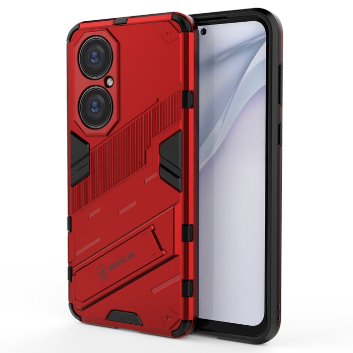 Punk Armor 2 en 1 PC + TPU Estuche a prueba de golpes con soporte invisible, For Huawei P50, For Huawei P50 Pro, For Xiaomi Mi 11 Ultra