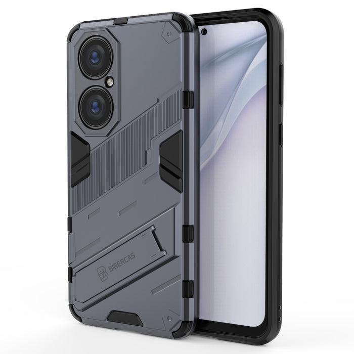 Punk Armor 2 en 1 PC + TPU Estuche a prueba de golpes con soporte invisible, For Huawei P50, For Huawei P50 Pro, For Xiaomi Mi 11 Ultra
