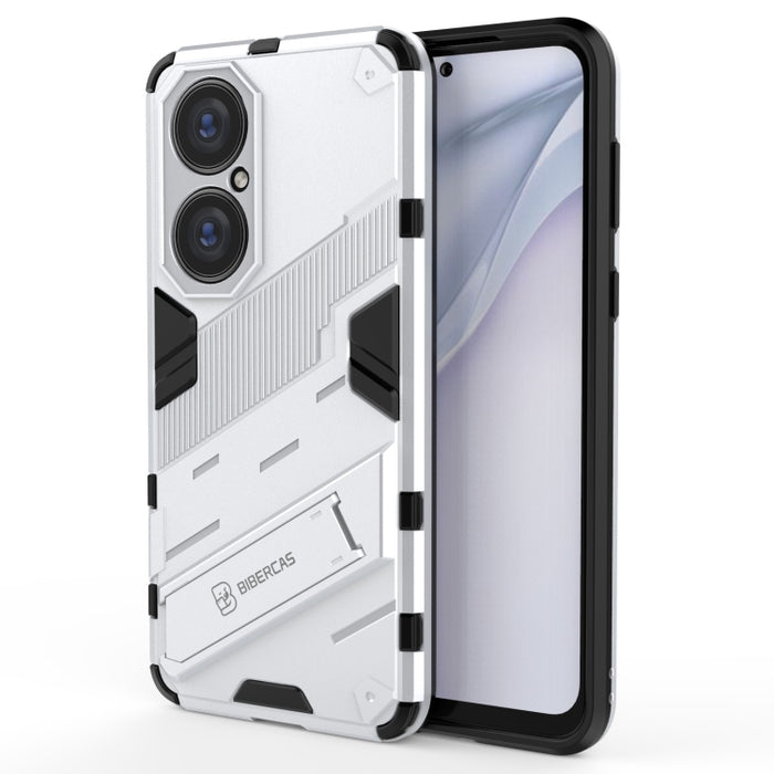 Punk Armor 2 en 1 PC + TPU Estuche a prueba de golpes con soporte invisible, For Huawei P50, For Huawei P50 Pro, For Xiaomi Mi 11 Ultra