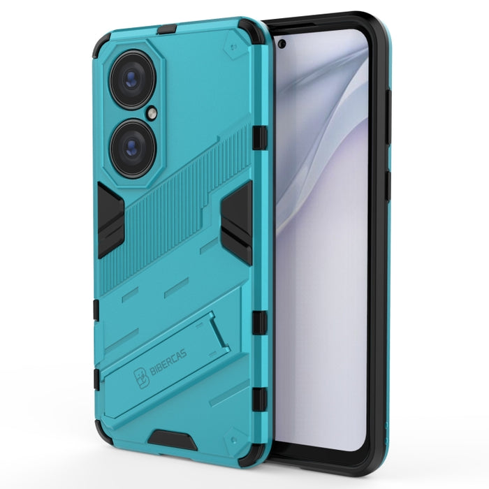 Punk Armor 2 en 1 PC + TPU Estuche a prueba de golpes con soporte invisible, For Huawei P50, For Huawei P50 Pro, For Xiaomi Mi 11 Ultra