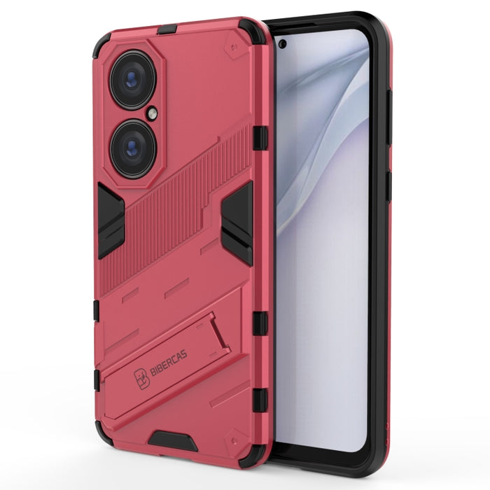 Punk Armor 2 en 1 PC + TPU Estuche a prueba de golpes con soporte invisible, For Huawei P50, For Huawei P50 Pro, For Xiaomi Mi 11 Ultra
