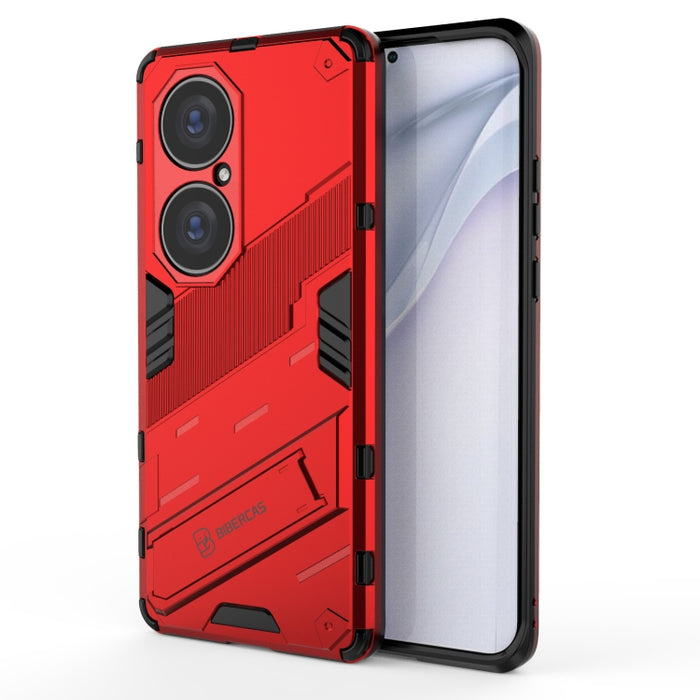 Punk Armor 2 en 1 PC + TPU Estuche a prueba de golpes con soporte invisible, For Huawei P50, For Huawei P50 Pro, For Xiaomi Mi 11 Ultra