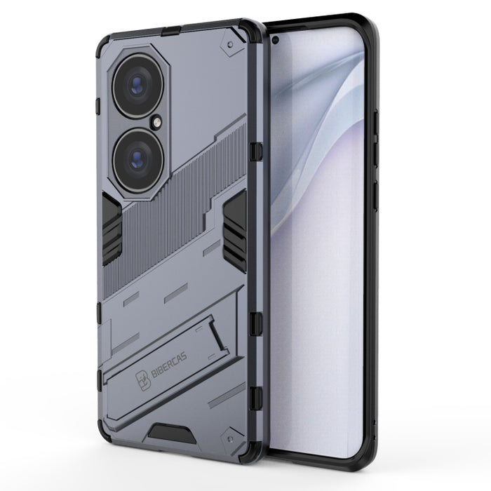 Punk Armor 2 en 1 PC + TPU Estuche a prueba de golpes con soporte invisible, For Huawei P50, For Huawei P50 Pro, For Xiaomi Mi 11 Ultra