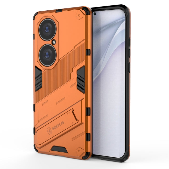 Punk Armor 2 en 1 PC + TPU Estuche a prueba de golpes con soporte invisible, For Huawei P50, For Huawei P50 Pro, For Xiaomi Mi 11 Ultra