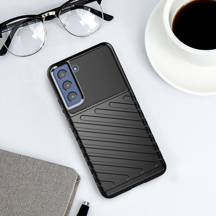 Estuche blando protector de TPU a prueba de golpes Thunderbolt, For Samsung Galaxy S21 FE, For Xiaomi Mi 11 Ultra